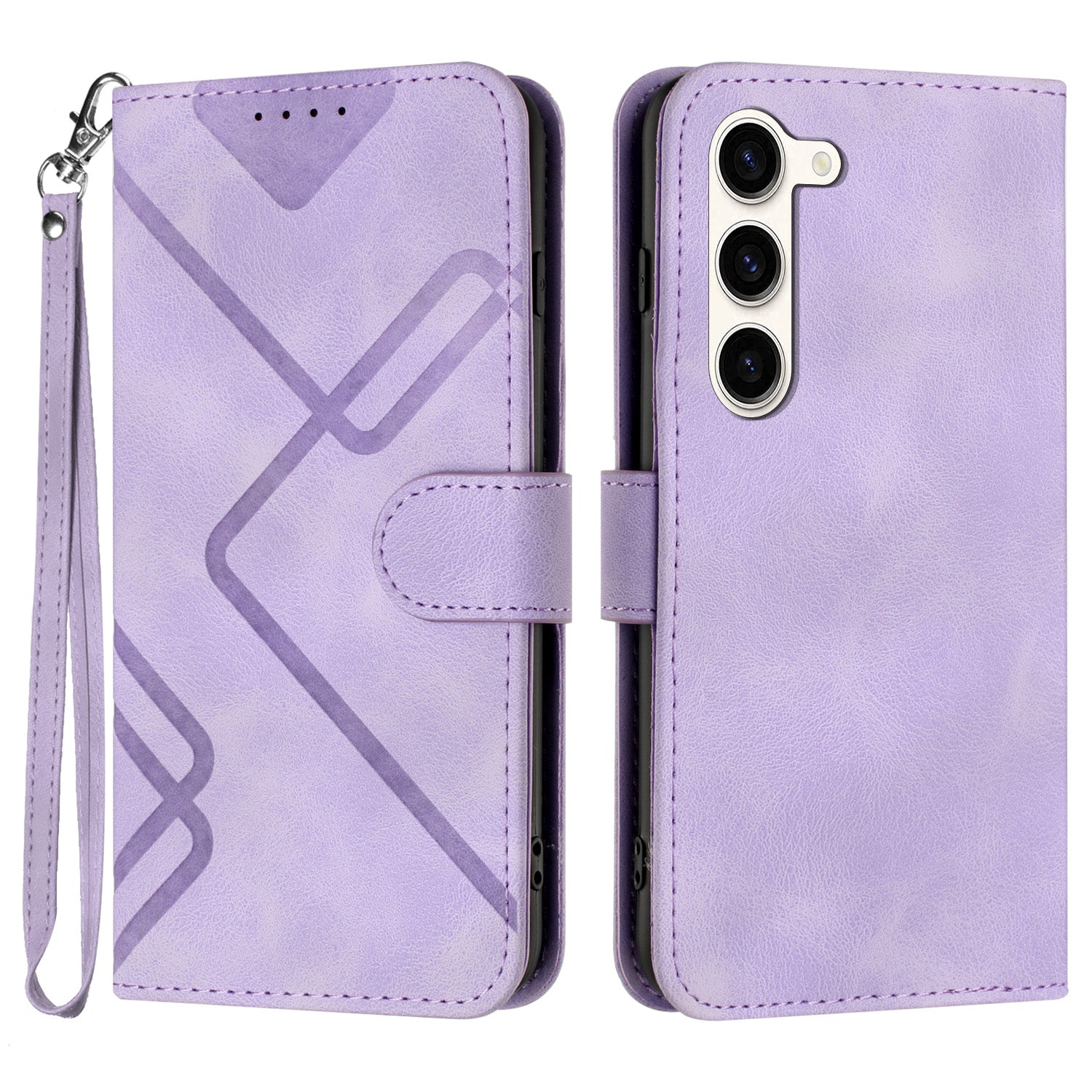 YX0040 For Samsung Galaxy S23 Imprinted Leather Case Mobile Phone Stand Wallet Cover YX0040 For Samsung Galaxy S23 Imprinted Leather Case Mobile Phone Stand Wallet Cover